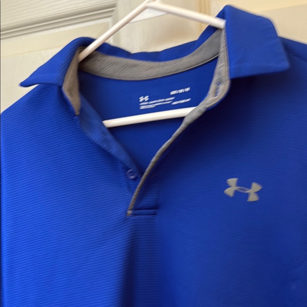 Under Armour Men's Blue Polo Shirt